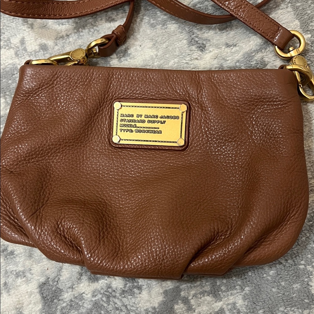 Marc Jacob’s Brown Leather Crossbody Bag
